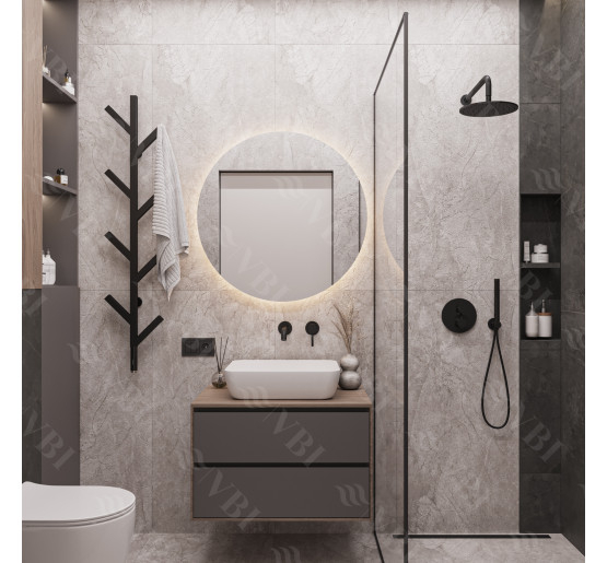 Умывальник (раковина) VBI PALERMO WHITE накладной