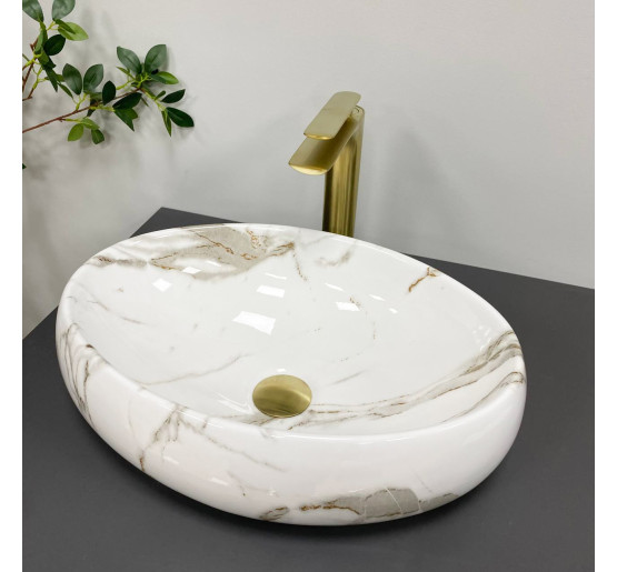 Умивальник (раковина) VBI VENETO AIAX GLOSSY накладний