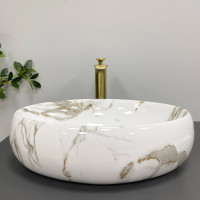 Умывальник (раковина) VBI VENETO AIAX GLOSSY накладной