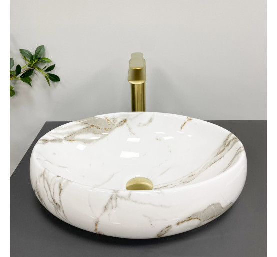 Умивальник (раковина) VBI VENETO AIAX GLOSSY накладний