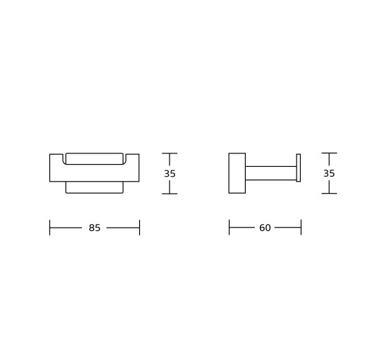 Гачок для рушників VBI MERCURY GOLD подвійний