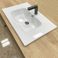 Умивальник (раковина) VBI MORTARA 70 WHITE врізний