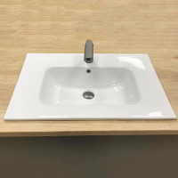 Умивальник (раковина) VBI MORTARA 70 WHITE врізний