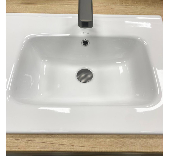 Умивальник (раковина) VBI MORTARA 70 WHITE врізний