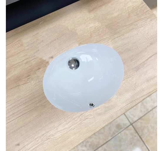 Умивальник (раковина) VBI MESTRE WHITE врізний