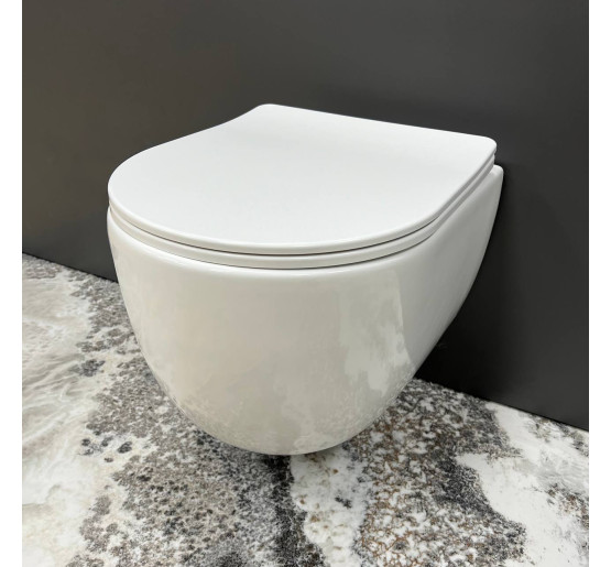 Подвесной унитаз VBI CAPRI WHITE