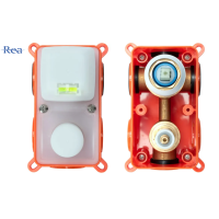 Душевая система REA LUNGO BLACK GLOSSY + BOX скрытого монтажа *