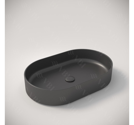 Умивальник (раковина) VBI VERONA 60 BLACK MATT накладний