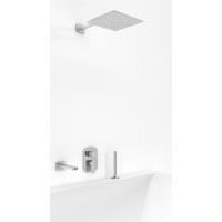 Душова система KOHLMAN FOXAL 2.0 35 CHROME + BOX прихованого монтажу