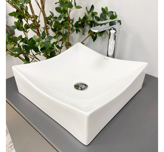 Умывальник (раковина) VBI VIAREGGIO S WHITE накладной