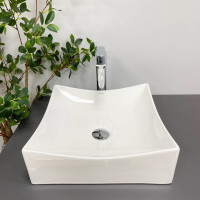 Умывальник (раковина) VBI VIAREGGIO S WHITE накладной