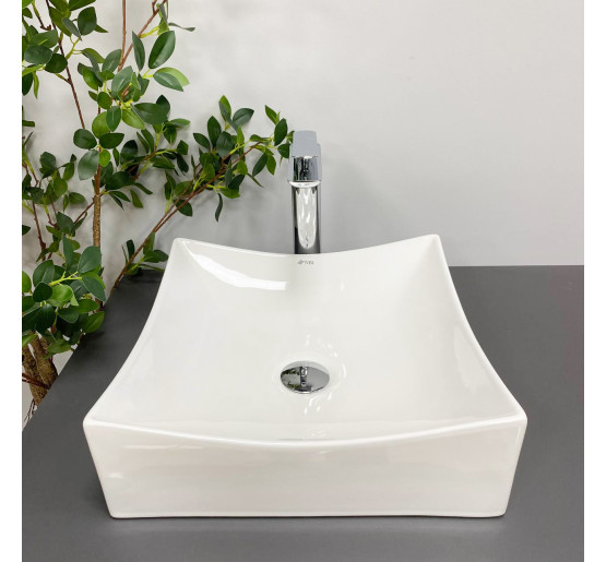 Умывальник (раковина) VBI VIAREGGIO S WHITE накладной