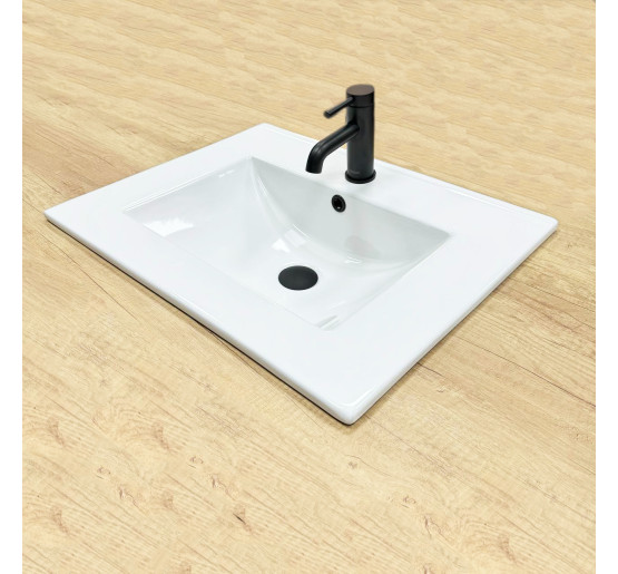 Умывальник (раковина) VBI FERRARA 60 WHITE врезной