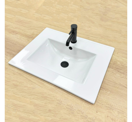 Умывальник (раковина) VBI FERRARA 60 WHITE врезной