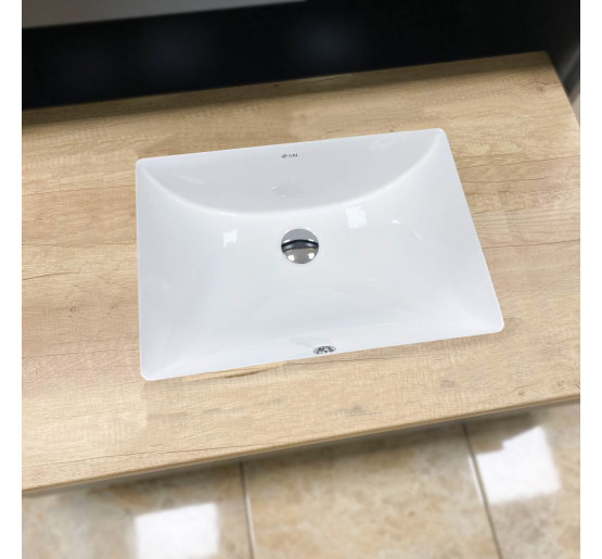 Умивальник (раковина) VBI MEDUNO WHITE врізний