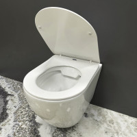 Підвісний унітаз VBI VULCANO M WHITE підвісний унітаз