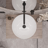 Умывальник (раковина) VBI BARI WHITE накладной