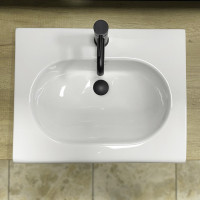 Умивальник (раковина) VBI PORDENONE WHITE врізний