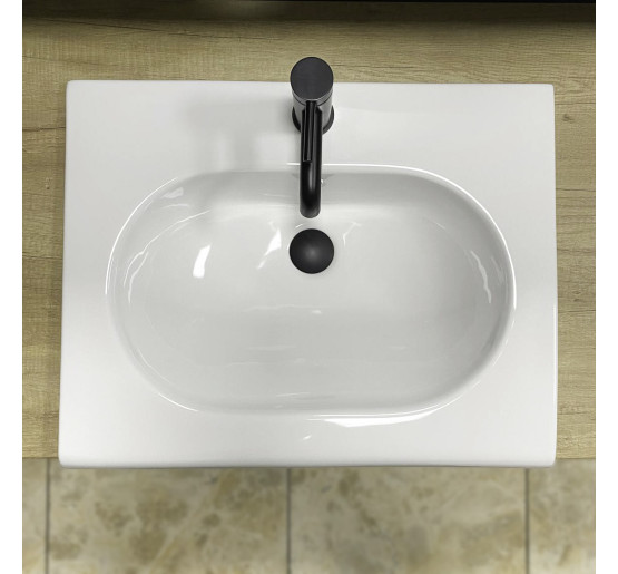 Умивальник (раковина) VBI PORDENONE WHITE врізний