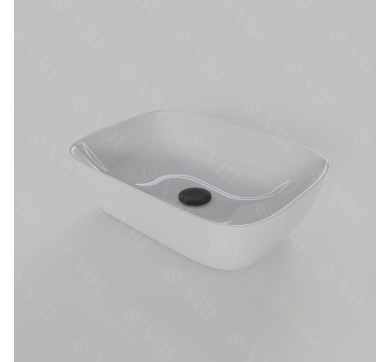 Умивальник (раковина) VBI RAVENNA WHITE накладний