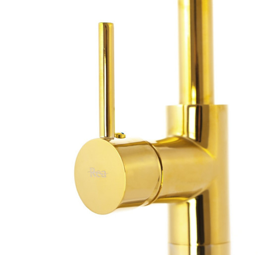 змішувач для ванни Rea Ortis світле золото (REA-B7430)
