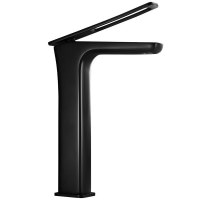 змішувач для умивальника Rea Soho чорний, матовий, високий (REA-B8601)