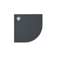 Душевой поддон из литого камня Roca Aeron темно-серый 90x90 (A276280200) 