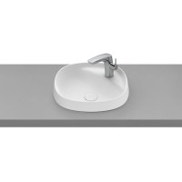 Раковина врізна на стільницю Roca Beyond 45 біла матова без переливу (A3270B7620) 
