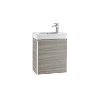 Комплект тумба з раковиною Roca Mini 45 сіра (A855873156)
