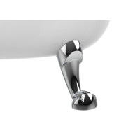 Ножки Roca Newcast "левові лапи" метал хром  (A291069001)