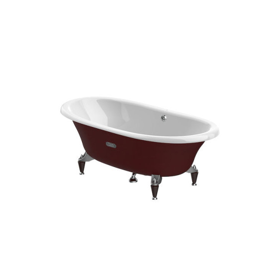 Ванна чавунна Roca Newcast Classic червона 170x85  (A233650003)