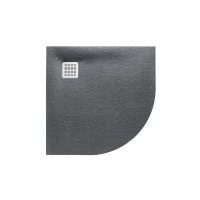 Душовий піддон з литого каменю Roca Terran сірий 90x90 (AP10538438401200) 