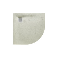 Душовий піддон з литого каменю Roca Terran сірий цемент 90x90 (AP10538438401300) 