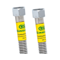 Шланг газовий гофрований Gross ВВ 1/2” 50 см