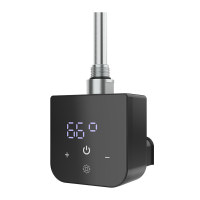 ТЭН OnlyHeat Onyx Black Pro 0,6 кВт (скрытый монтаж)