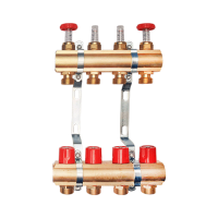 Колекторна група (витратоміри / вентиль) на 4 виходи Karro