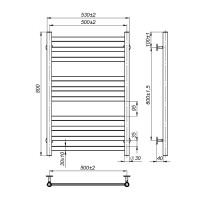 Рушникосушка Onlyheat Vesta 500/800/10