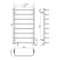 Рушникосушка Onlyheat Elaro 500/900/8