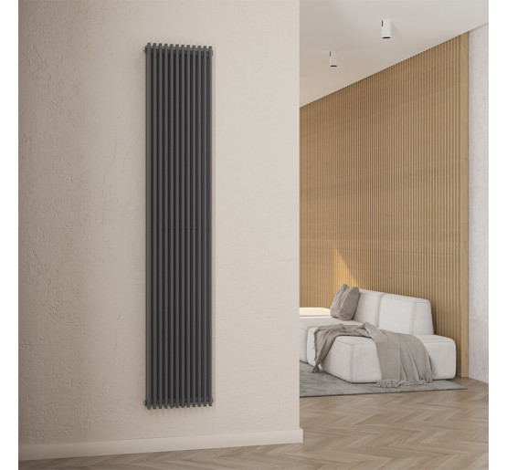 Радиатор дизайнерский Ideale Giulia 12 12/1800/336 антрацит