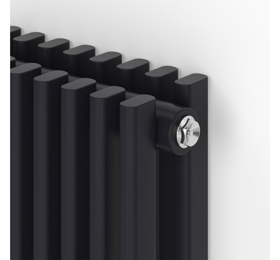 Радиатор дизайнерский Ideale Giulia 12 8/1800/224 черный