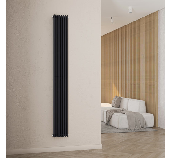 Радиатор дизайнерский Ideale Giulia 12 8/1800/224 черный