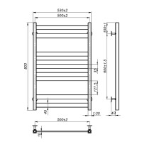 Рушникосушка Onlyheat Solis 500/800/8