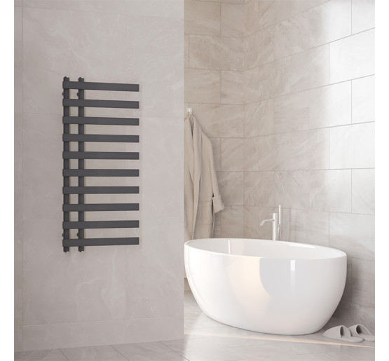 Полотенцесушитель дизайнерский Ideale Aurora 10/1000/450 антрацит