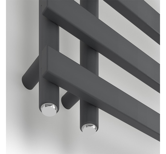 Полотенцесушитель дизайнерский Ideale Aurora 10/1000/450 антрацит