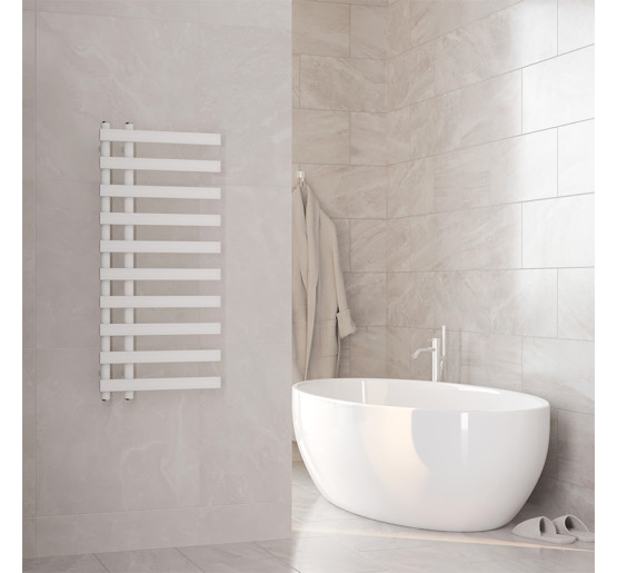 Полотенцесушитель дизайнерский Ideale Aurora 10/1000/450 белый