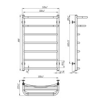 Рушникосушка Onlyheat Elios 500/800/7