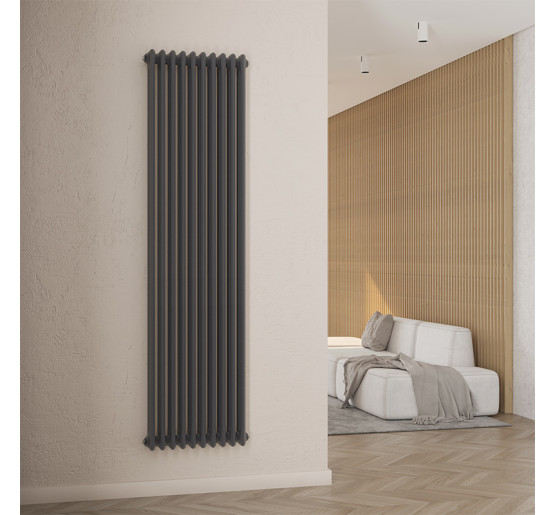 Радиатор дизайнерский Ideale Viola 13 10/1800/470 антрацит