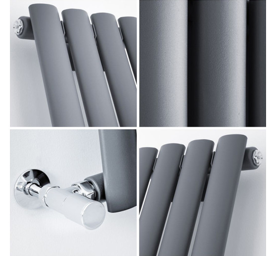 Радіатор дизайнерський Ideale Adele 11 8/1500/472 антрацит