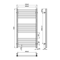 Рушникосушка Onlyheat Ember 500/1000/15