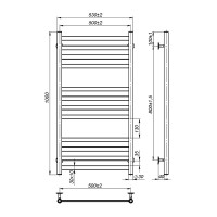 Рушникосушка Onlyheat Vesta 500/1000/12